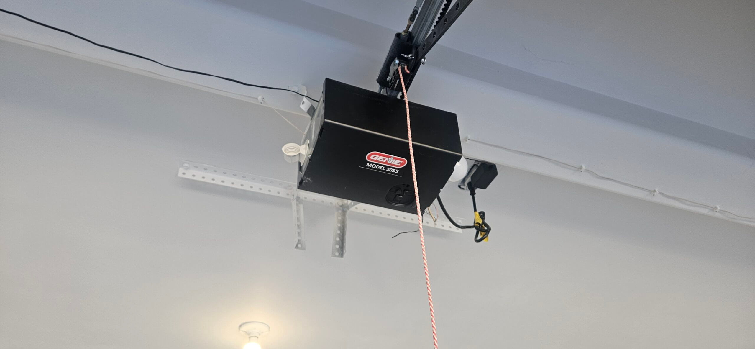Garage door opener repair project in Phoenix